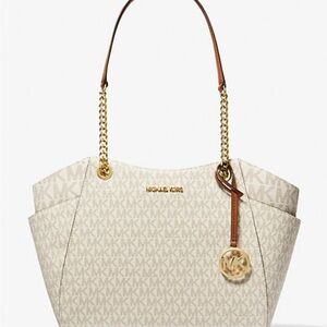 Michael Kors Cream Tote Bag